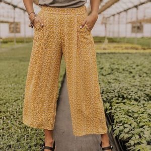 roolee yellow floral bottoms